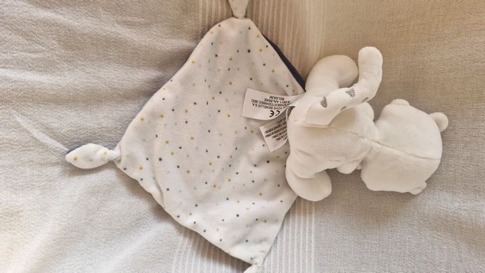 Doudou plat bleu my little tigger - photo numéro 2