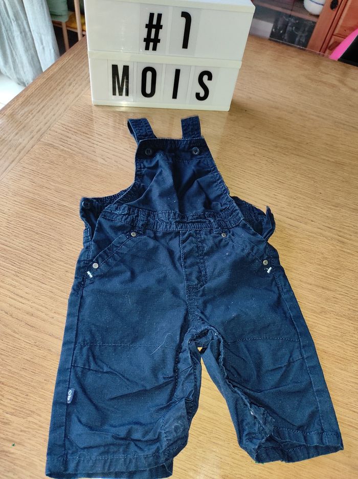 Salopette 1 mois