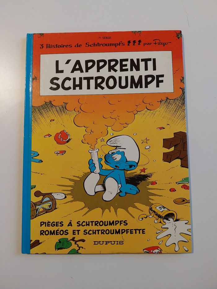BD L'apprenti Schtroumpf