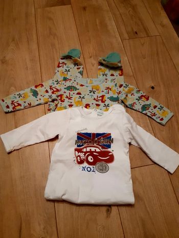 Lot 2 grenouillères 18 mois