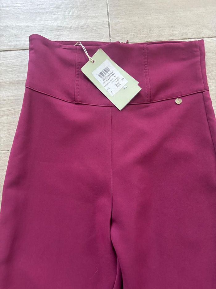 pantalon habillé jambes évasées - photo numéro 3