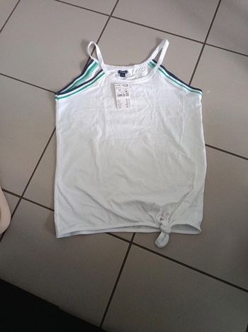 Débardeur Tee shirt file 12 ans