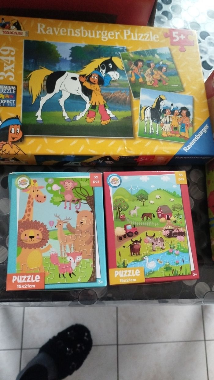 Lot Puzzles enfant - photo numéro 2