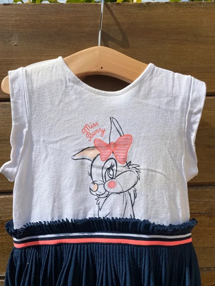 Robe panpan lapin Bambi daisy thumper Disney été fille 18 mois - photo numéro 4