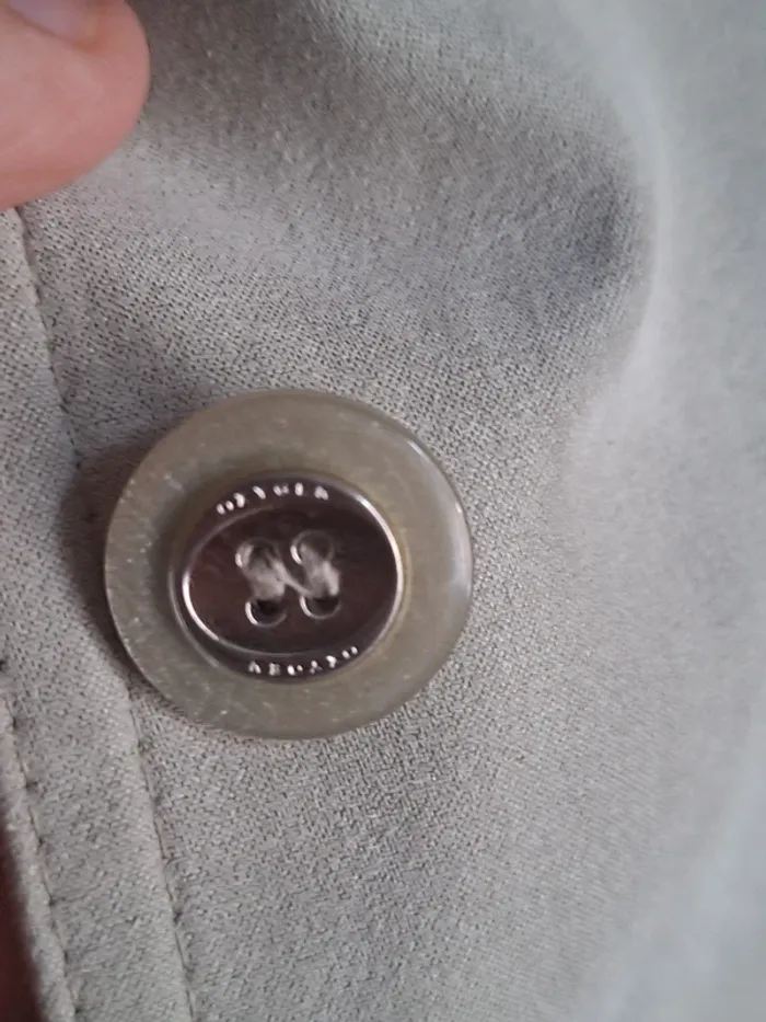 Veste vintage vert pastel chic - photo numéro 3