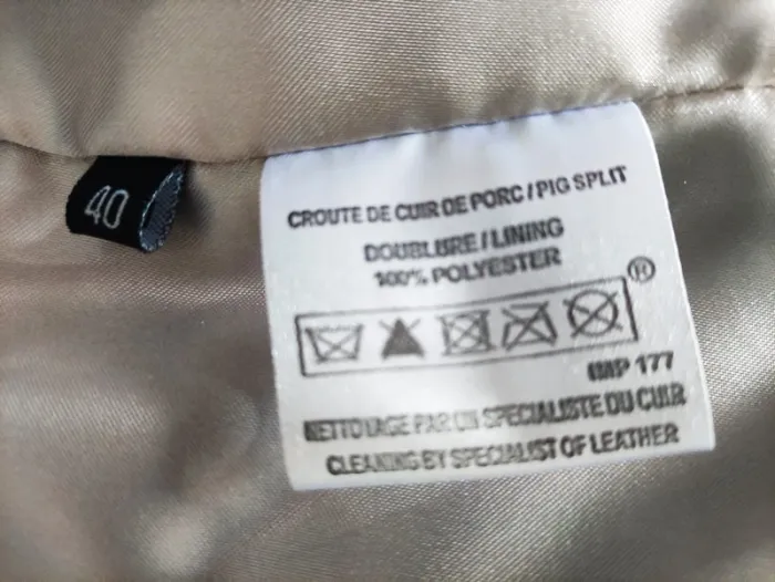 Veste en croûte de cuir - photo numéro 7