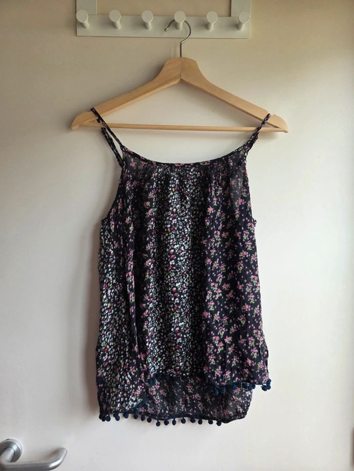 Blouse débardeur à motifs floraux primark - taille m