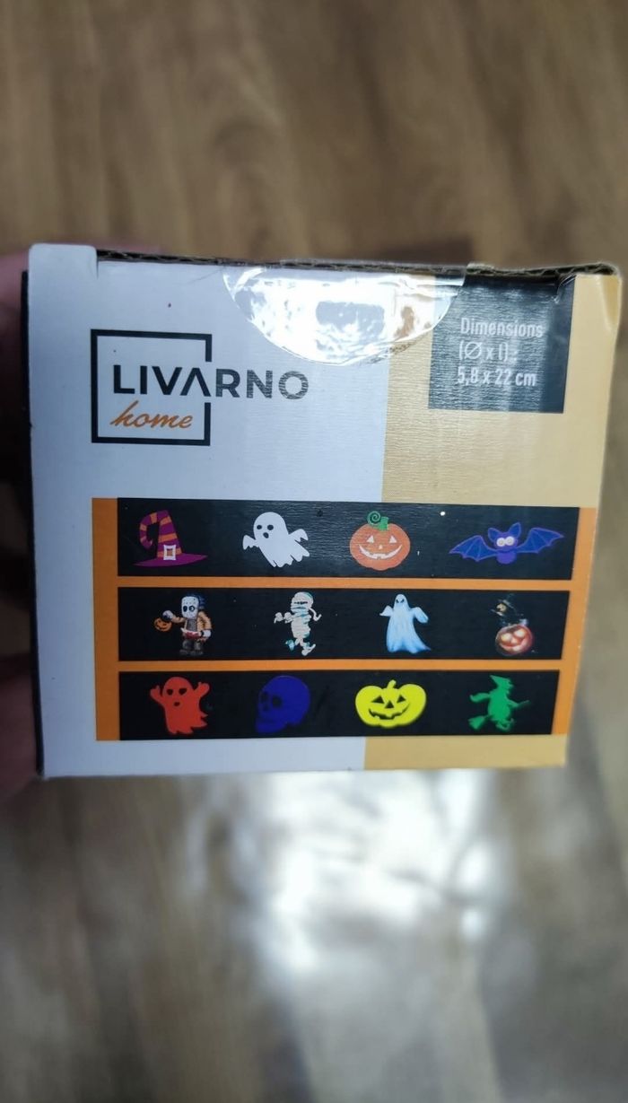 Projecteur de motifs fête Halloween - photo numéro 4