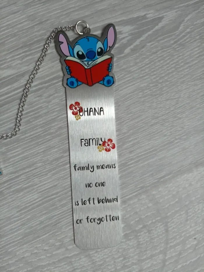 Marque page lilo&stitch - photo numéro 2