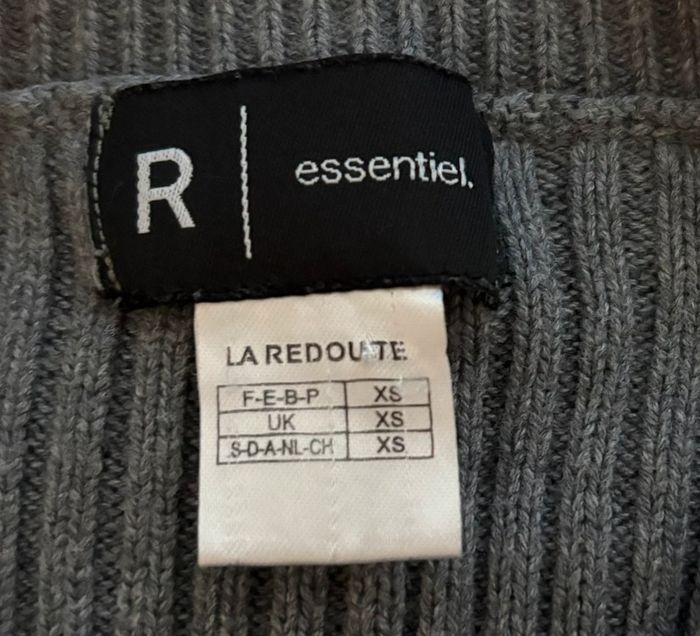 Pull gris la redoute - photo numéro 4