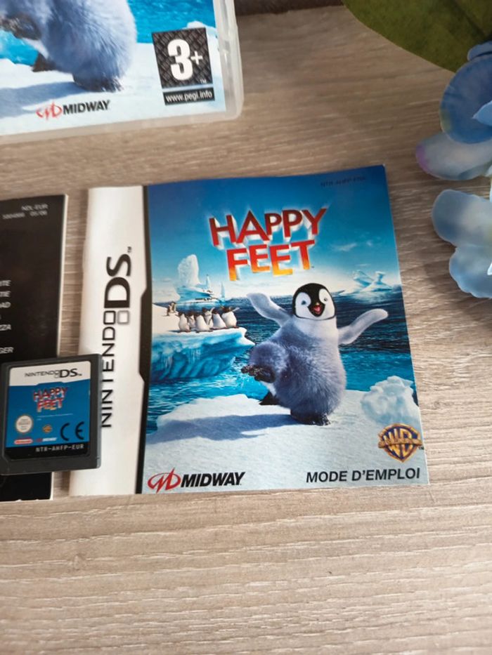Jeu Nintendo DS – Happy Feet + boîte et notices - photo numéro 4