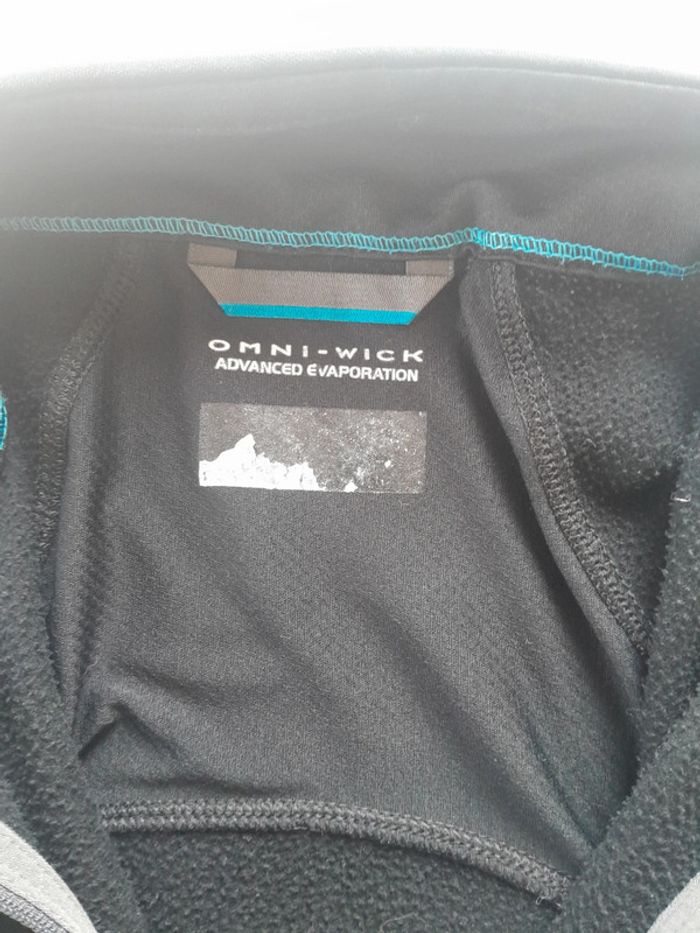 Veste zip de sport columbia omni wick - photo numéro 5