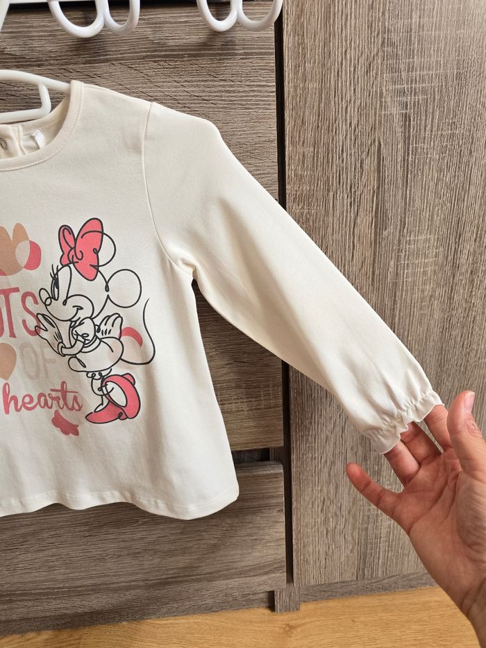Vêtement Bébé Fille - T-shirt/ Haut Minnie - Disney - 18 mois 81 cm - photo numéro 4