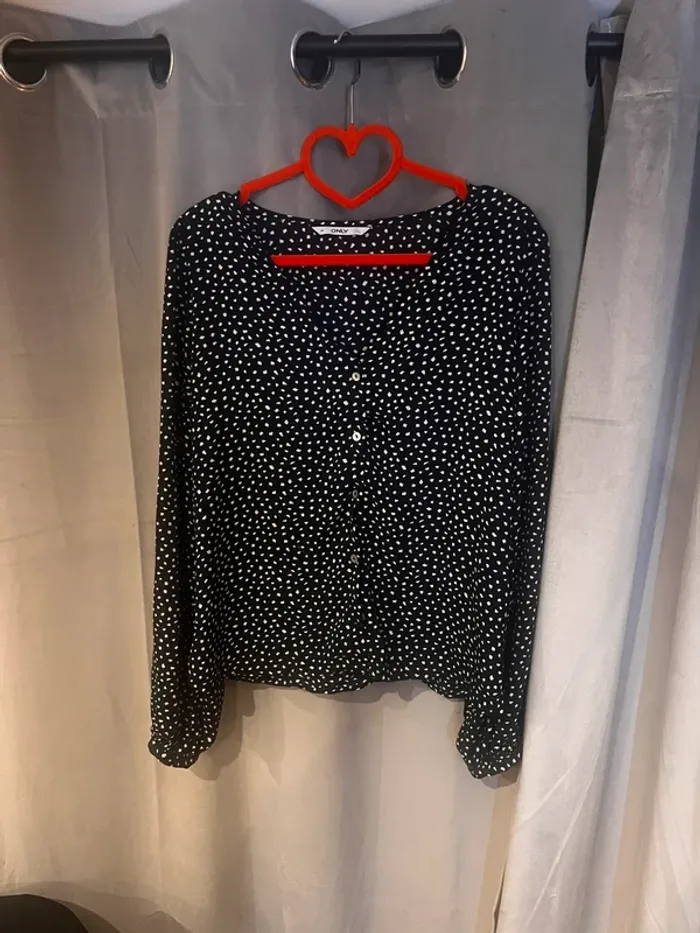 Blouse à pois