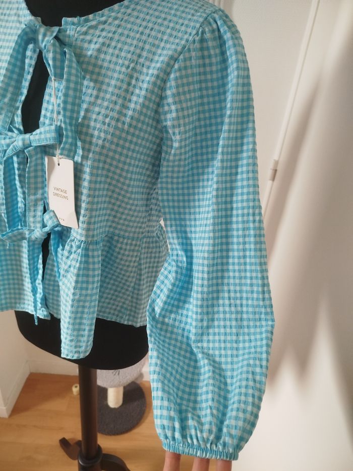 Blouse vichy - photo numéro 3