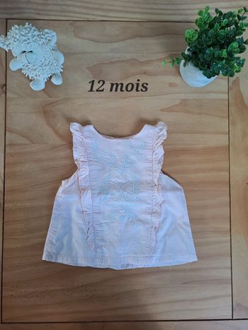 Tunique sans manches sergent major 12mois