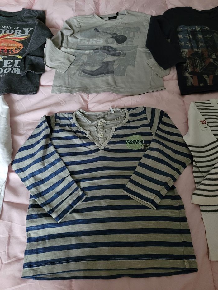 lots 8 t-shirt Mlongue ikks garçon 3ans (25e) - photo numéro 5