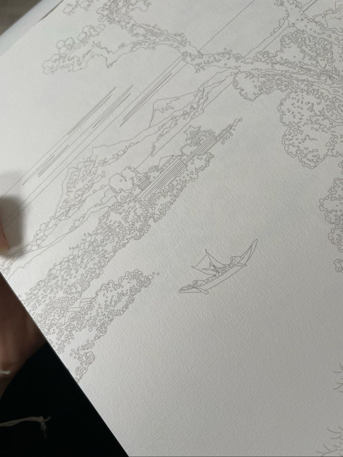 Carnet de dessin aquarelle Hokusai - photo numéro 5