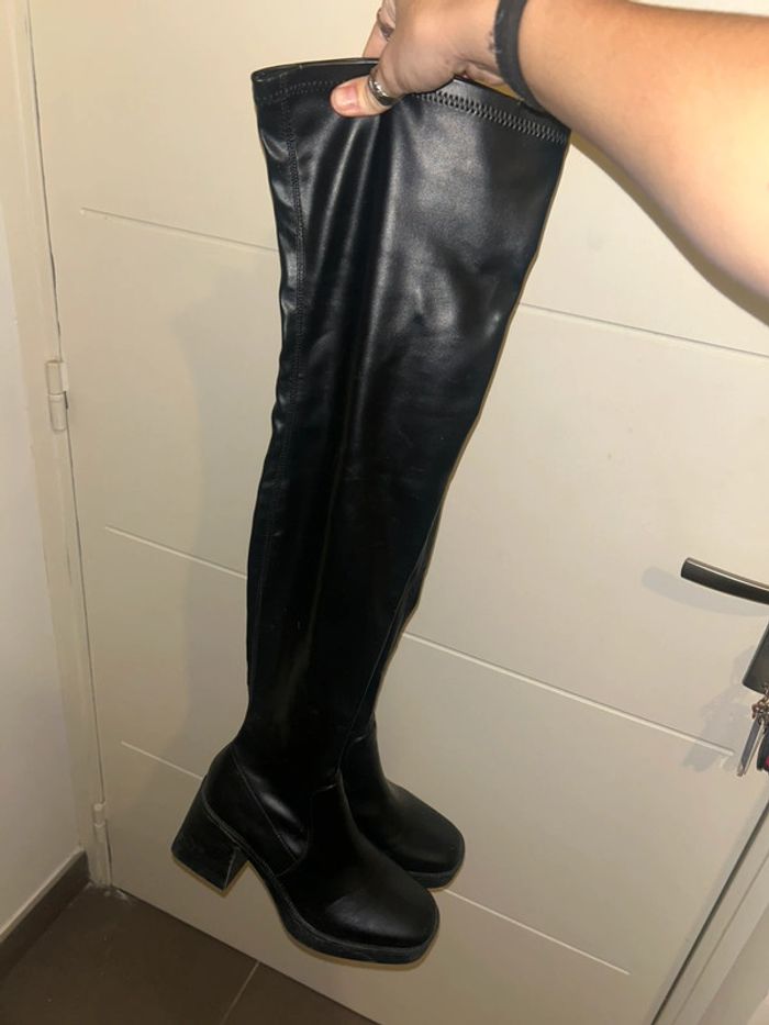 Bottes cuissardes noires - photo numéro 3