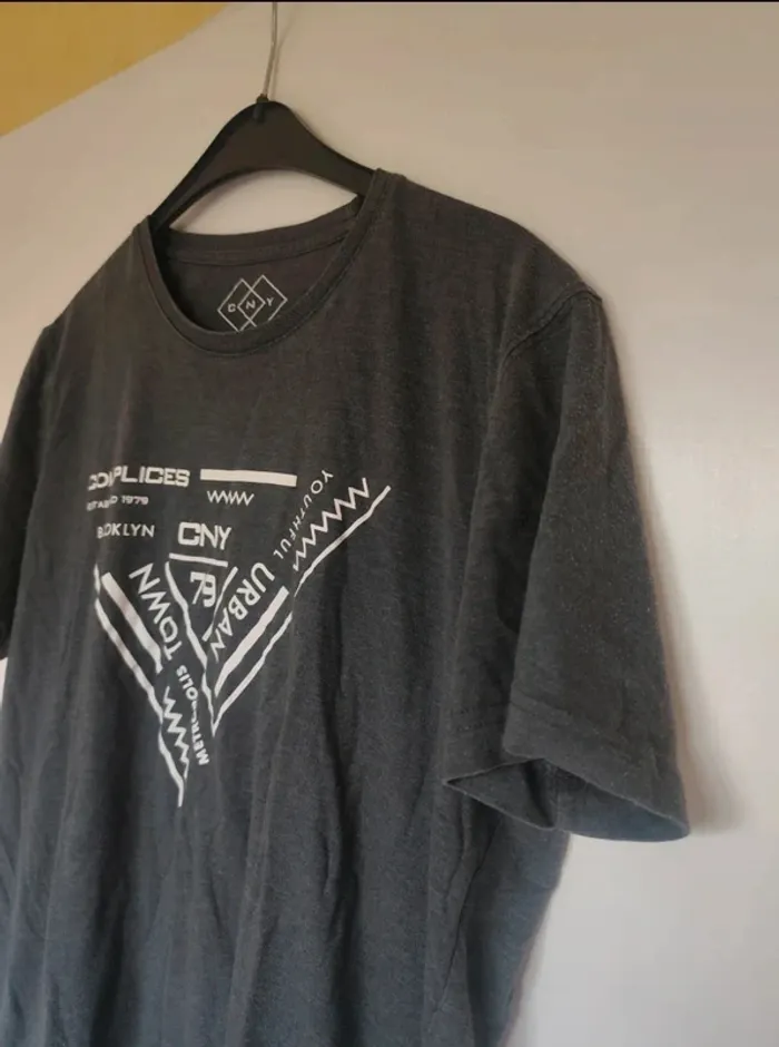 Tshirt gris Complices L - photo numéro 4