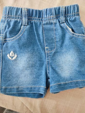 #kytie3moisgarcon. Short taille 3/6 mois