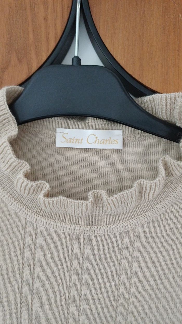 Pull Beige Saint Charles - photo numéro 3