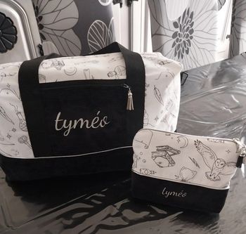 Sac voyage et ça petite trousse de toilette