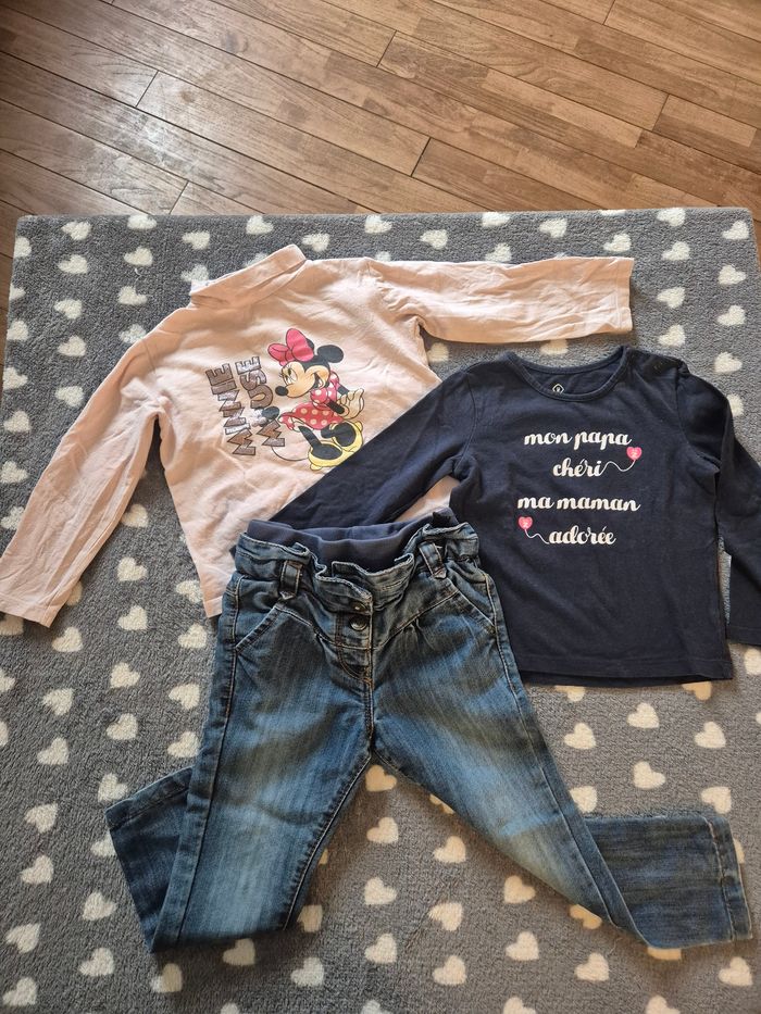 Ensemble fille 24 mois