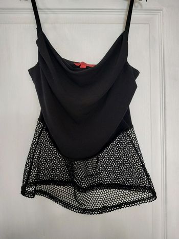 Top en résille noir Jennyfer T.M