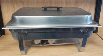 Chauffe-plat / chafing dish 9.5L – inox pour buffets et réceptions