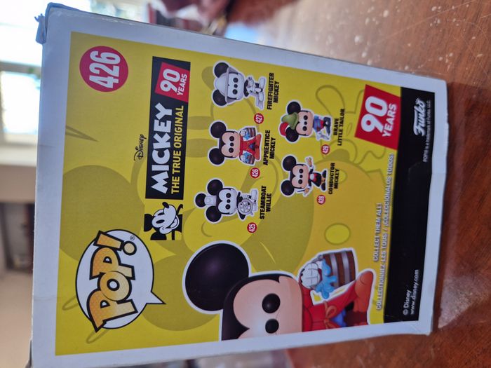 Funko pop mickey 90years anniversaire