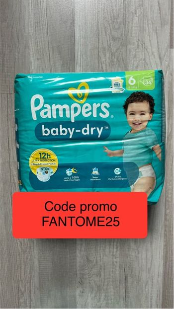 Pampers taille 6