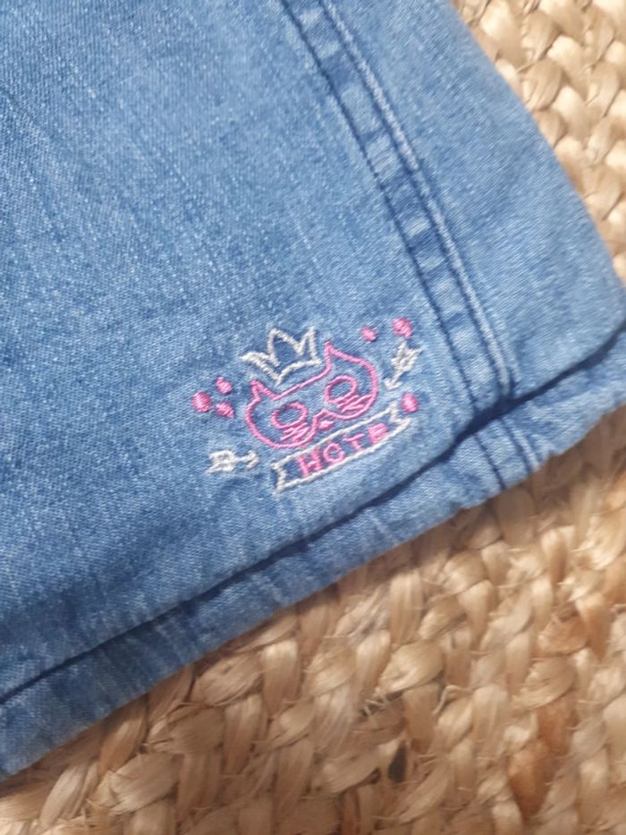 Robe en jeans 3 pommes 18 mois - photo numéro 3