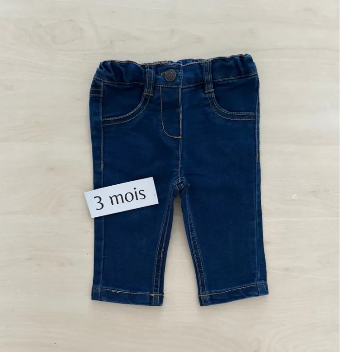 Jeans garçon Kiabi 3 mois 56-62 cm
