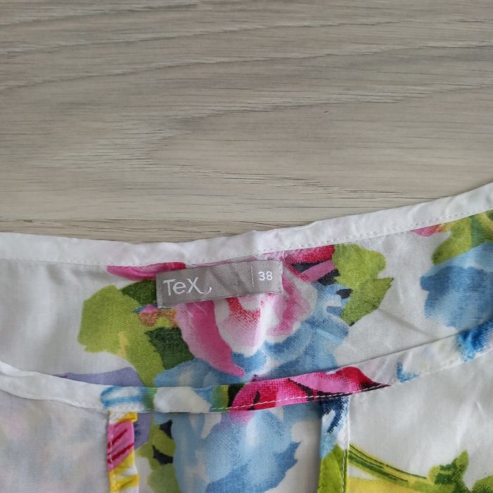 Chemisier imprimé à fleur femme Tex taille 38 - photo numéro 2