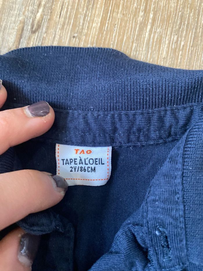 Polo manches longues 2 ans - photo numéro 3