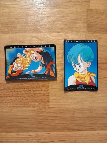 Cartes Dragon Ball Z Super Saiyan Battle