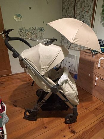 Poussette Twistshake tour beige toute option