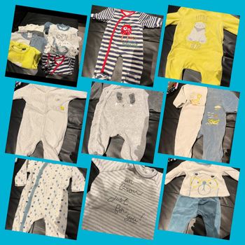 Lot 8 pyjamas velours
