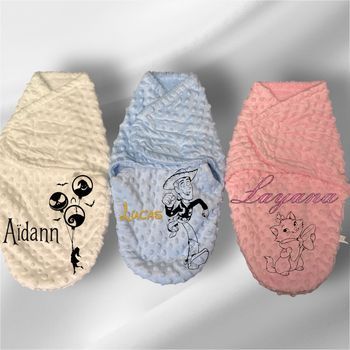 Couverture d’emmaillotage personnalisée