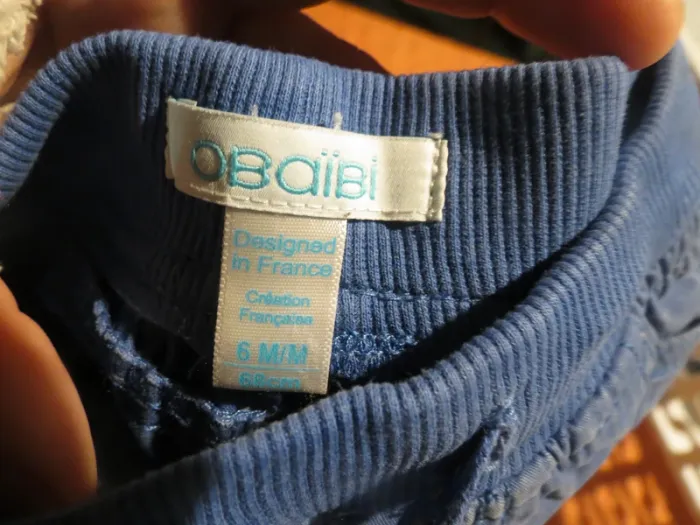 Pantalon taille 6 mois garçon - photo numéro 4