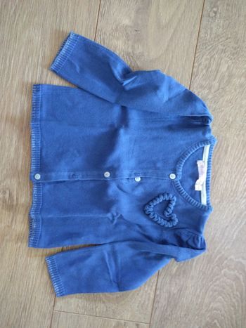 Gilet bleu roy Gémo - 3 ans