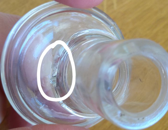 Carafe en verre sérigraphiée avec bouchon - photo numéro 5