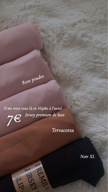 Hijab en jersey premium