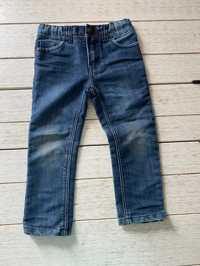 Ensemble pantalon jean + polo - photo numéro 4