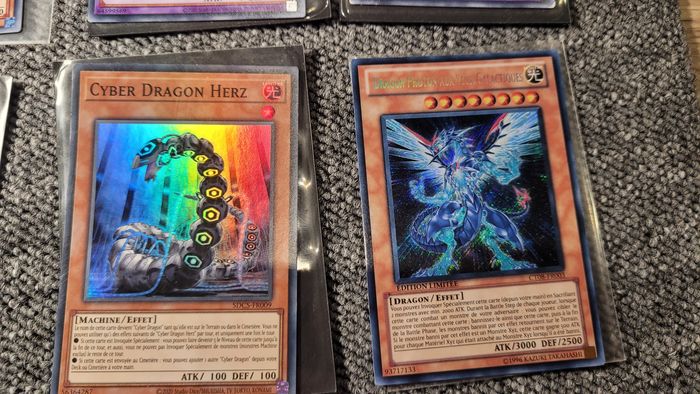 LOT DE 15 DRAGONS CARTES YU GI OH - photo numéro 5