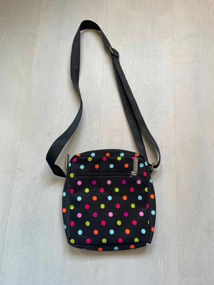 Sac bandoulière Little Marcel à pois – Noir coloré - photo numéro 2