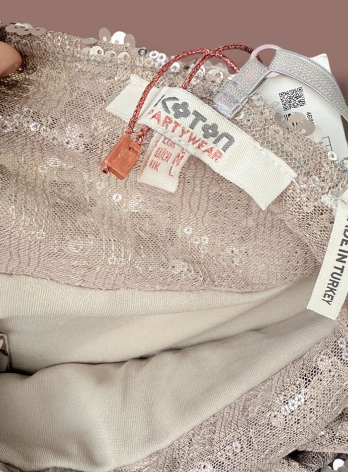 Robe de soirée en sequins Koton - photo numéro 7