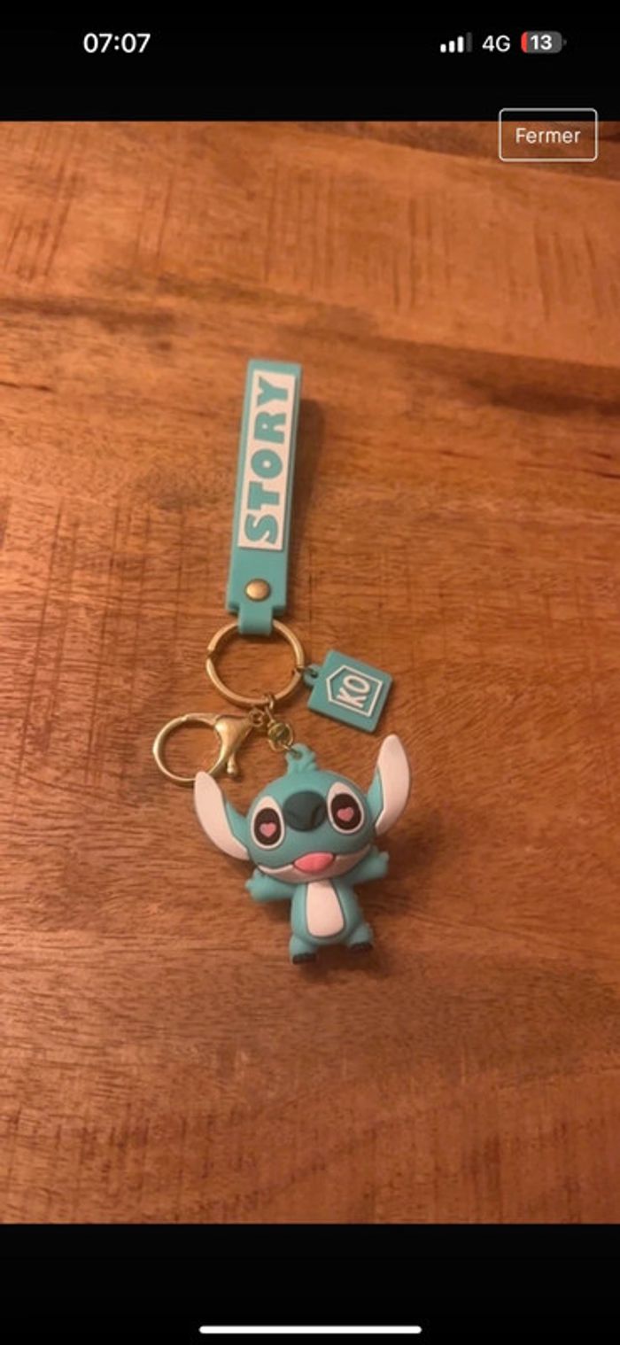 Porte clef stitch