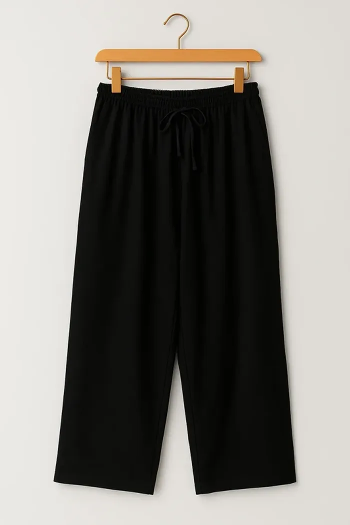Pantalon fluide noir Shein 3XL – Confort & élégance au quotidien 🖤